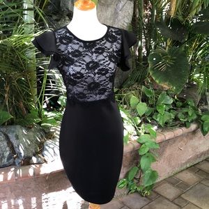 Super cute Lace Black Dress